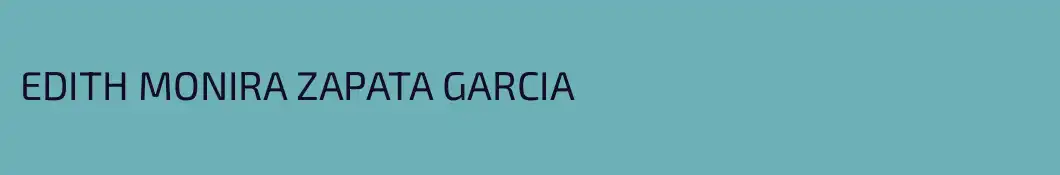 EDITH MONIRA ZAPATA GARCIA